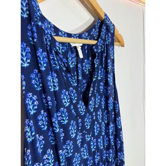 Rebecca Taylor Sleeveless Silk Knee Length Dress Size 6 A Line Cottage Designer - Picture 3 of 10